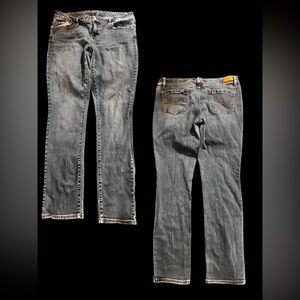 Blue Aeropostale Low Rise Jeans